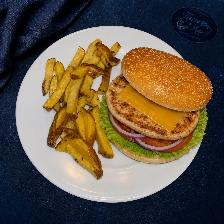 Hamburguesa de Pollo