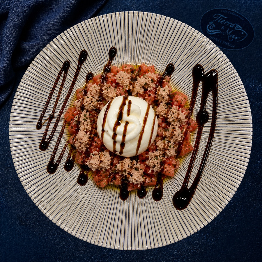 Tartar de Burrata con Atún